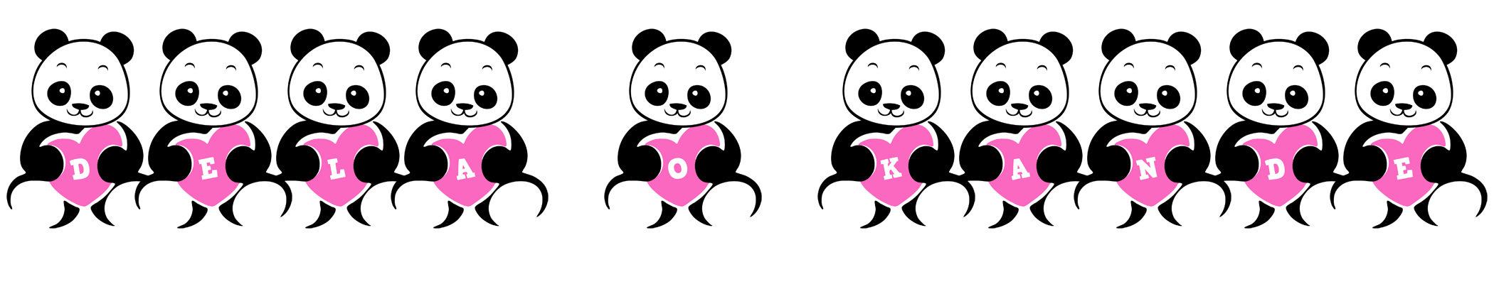 Dela O Kande love-panda logo